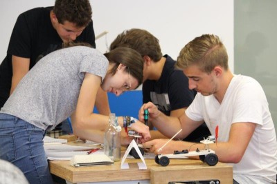 Orientierung-Camp in Zusammenarbeit mit der FHWS und des Alexander-von-Humboldt Gymnasium Schweinfurt