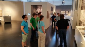 Besuch mit den Ehrenamtlichen Mitarbeitern im Sachs Museum in Schweinfurt
