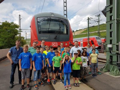 Besichtigung der DB in Würzburg