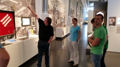 Besuch mit den Ehrenamtlichen Mitarbeitern im Sachs Museum in Schweinfurt