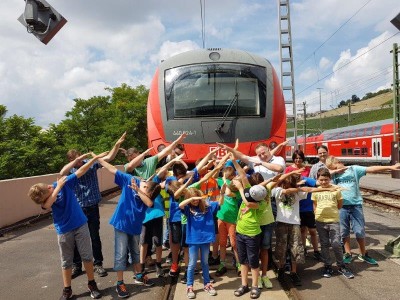 Besichtigung der DB in Würzburg