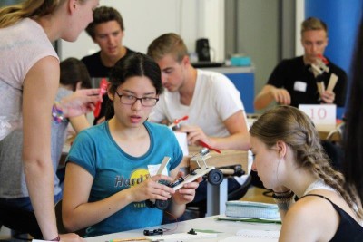 Orientierung-Camp in Zusammenarbeit mit der FHWS und des Alexander-von-Humboldt Gymnasium Schweinfurt