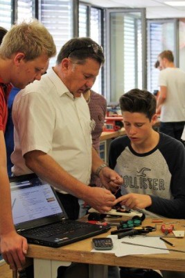 Orientierung-Camp in Zusammenarbeit mit der FHWS und des Alexander-von-Humboldt Gymnasium Schweinfurt