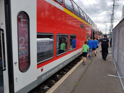 Besichtigung der DB in Würzburg