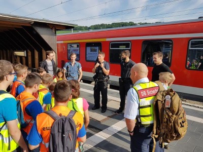 Besichtigung der DB in Würzburg