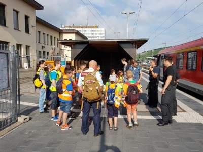 Besichtigung der DB in Würzburg