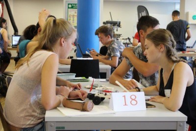 Orientierung-Camp in Zusammenarbeit mit der FHWS und des Alexander-von-Humboldt Gymnasium Schweinfurt