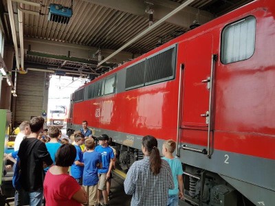 Besichtigung der DB in Würzburg