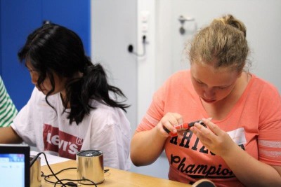 Orientierung-Camp in Zusammenarbeit mit der FHWS und des Alexander-von-Humboldt Gymnasium Schweinfurt